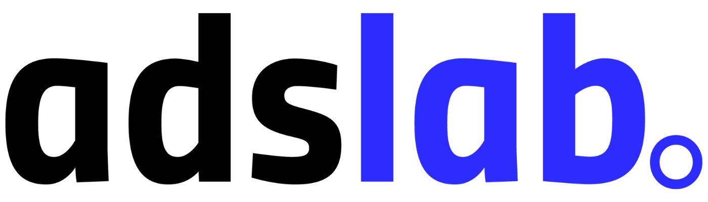 Auf dem Foto ist das Logo von AdsLab zu sehen.